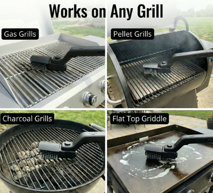 GrillRipper™ Cordless electric grill cleaner