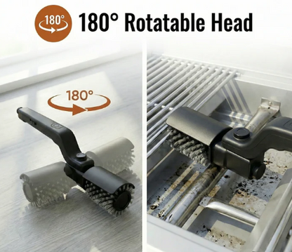 GrillRipper™ Cordless electric grill cleaner
